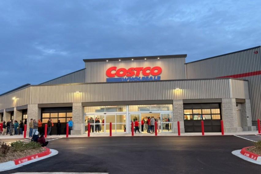 image of an exterior of a costco